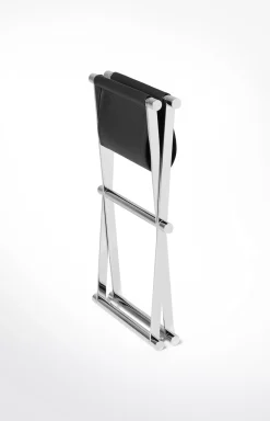 Hot JOOP! Chromeline bath stool, black plain black 1