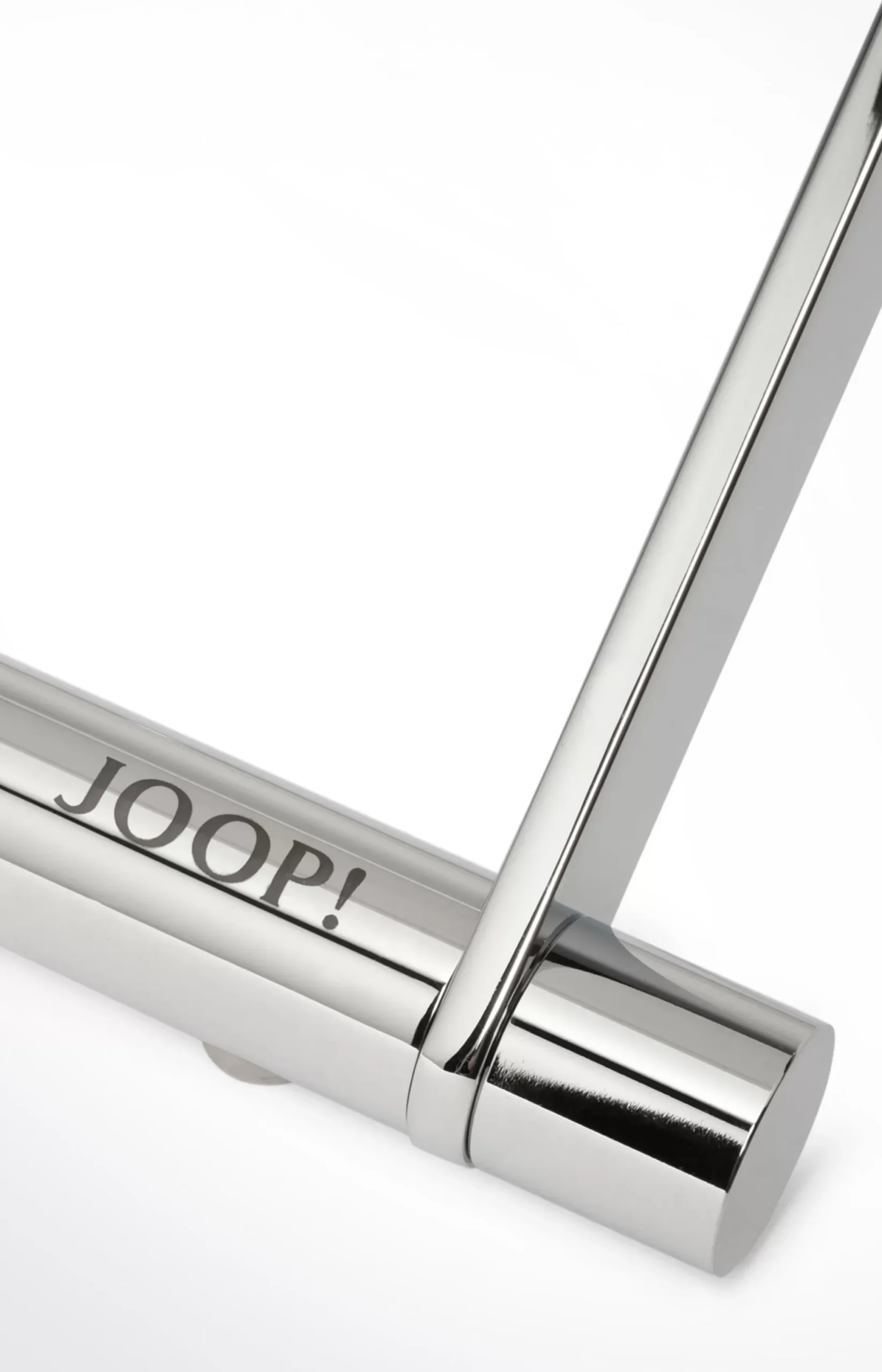 Online JOOP! Chromeline bath stool, grey-pink plain dark beige