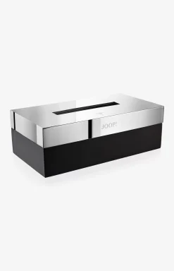 JOOP! Chromeline tissue dispenser in matte black