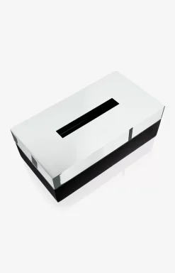JOOP! Chromeline tissue dispenser in matte black