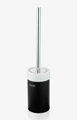 Outlet JOOP! Chromeline toilet brush set in matte black