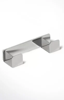 Outlet JOOP! Chromeline glass squeegee, silver/white plain light beige
