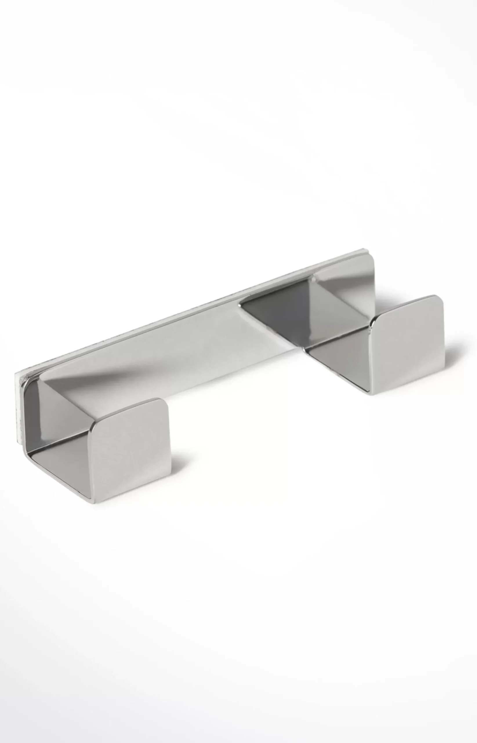 Outlet JOOP! Chromeline glass squeegee, silver/white plain light beige