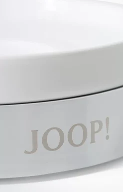 Sale JOOP! Chromeline soap dish, silver/white plain light grey 1