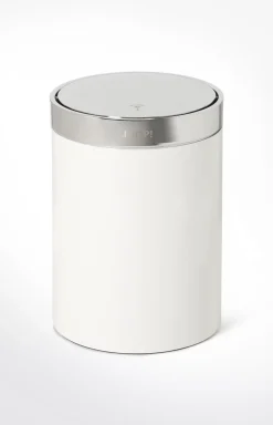 Discount JOOP! Chromeline storage bin, white plain light beige