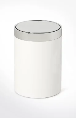 Discount JOOP! Chromeline storage bin, white plain light beige