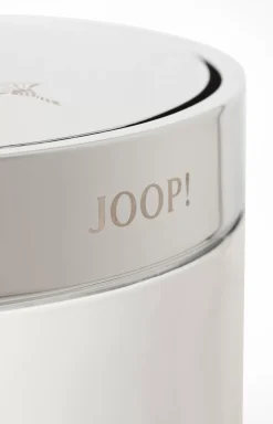 Discount JOOP! Chromeline storage bin, white plain light beige