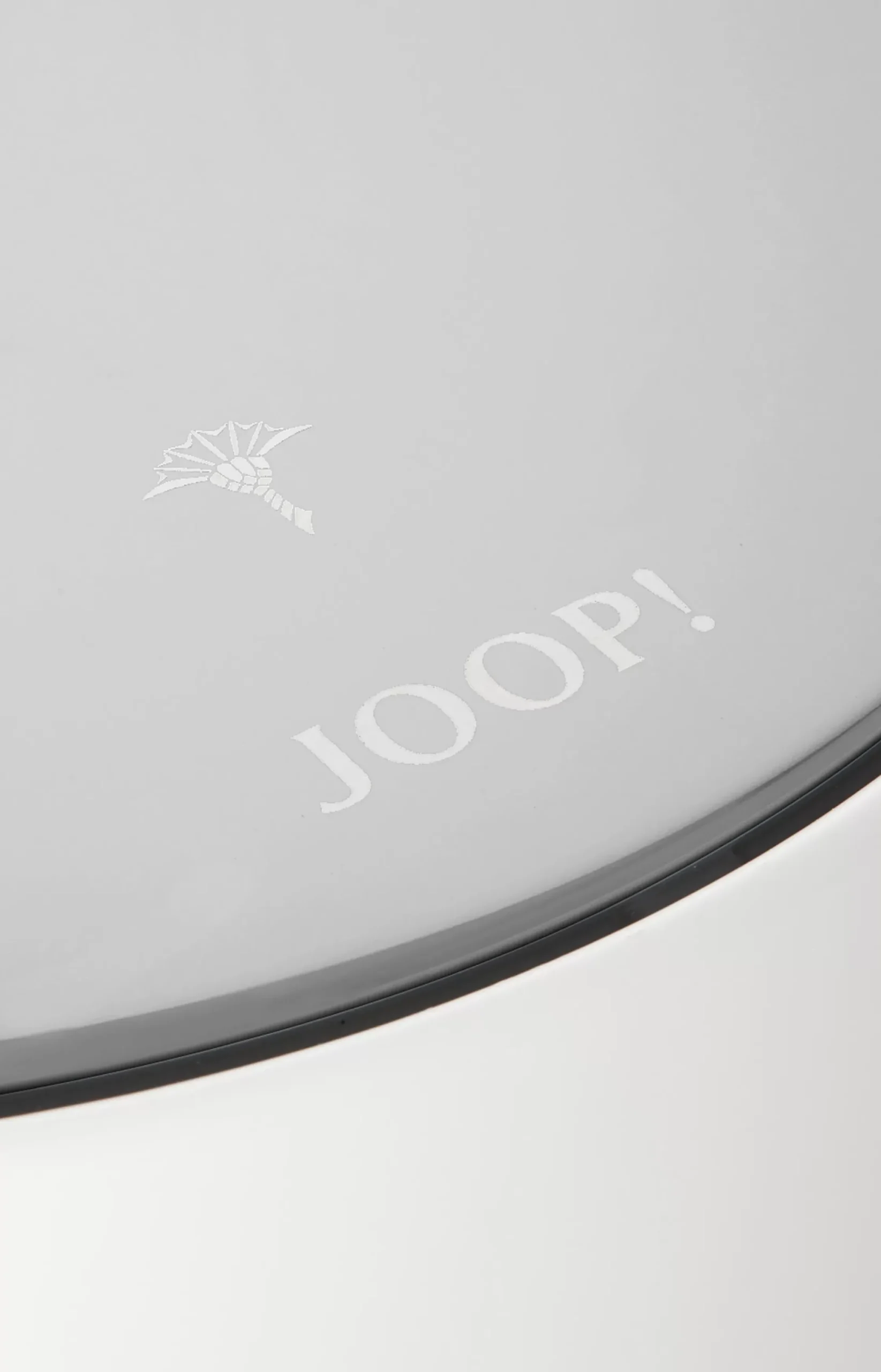 Hot JOOP! Chromeline storage bin, white plain light grey 1