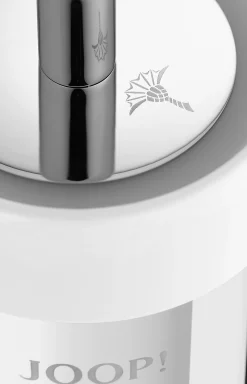 JOOP! Chromeline toilet brush set in natural White