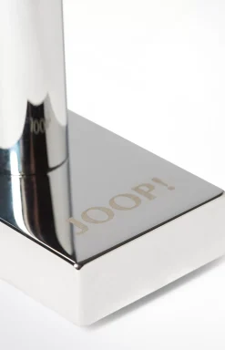 New JOOP! Chromeline towel rack, silver plain light grey 1
