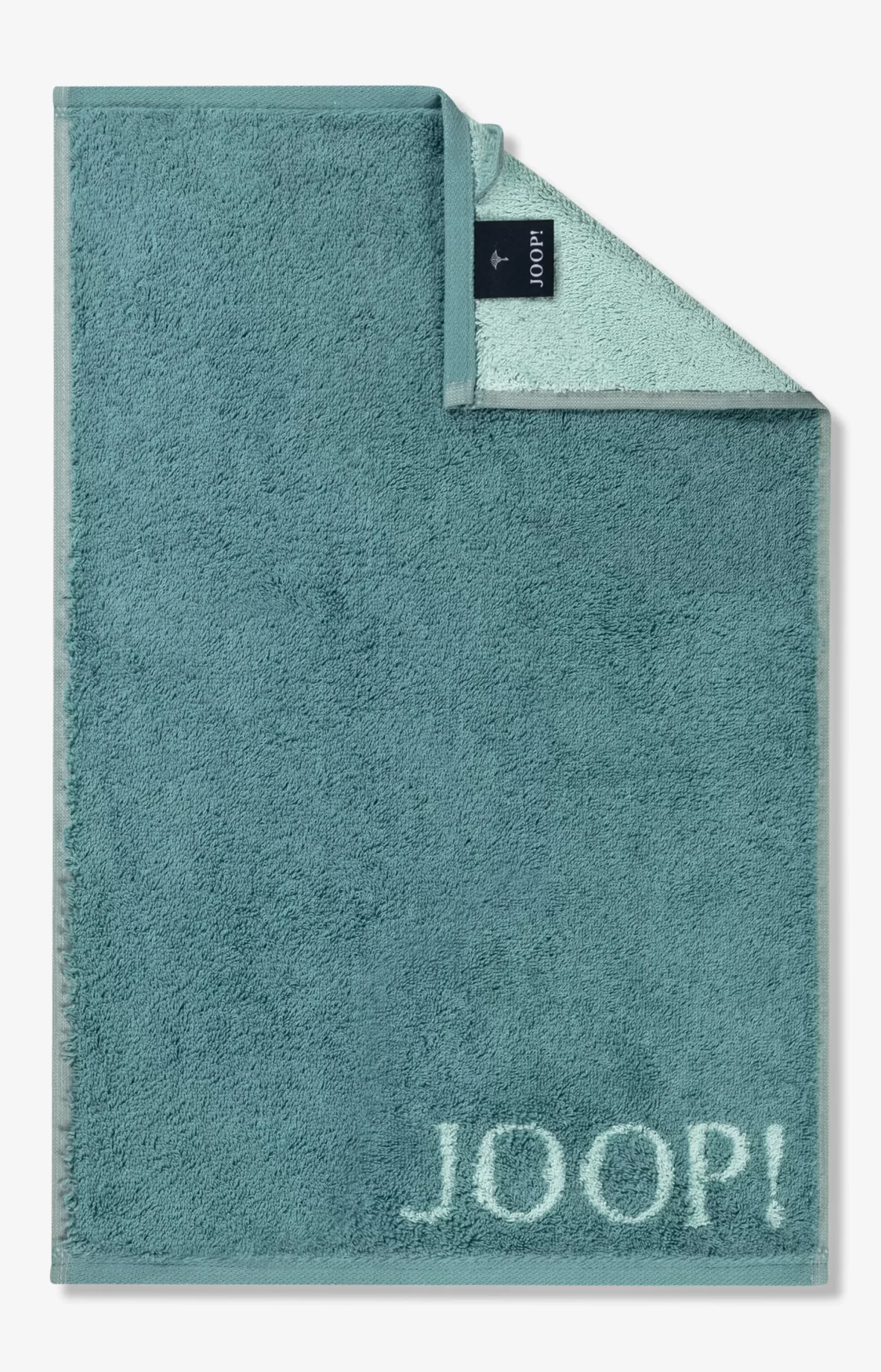 Outlet JOOP! CLASSIC DOUBLEFACE FRYER in turquoise uni d.gr�n 2
