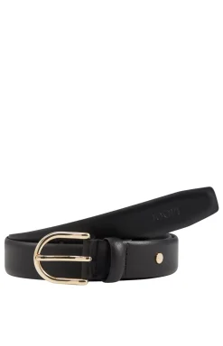 Outlet JOOP! Classic Leather Belt in Black