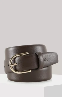 Discount JOOP! Classic Leather Belt in dark brown