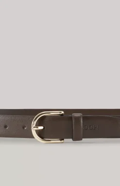 Discount JOOP! Classic Leather Belt in dark brown