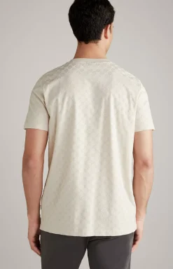 Outlet JOOP! Cornflower Batista T-Shirt in off-white