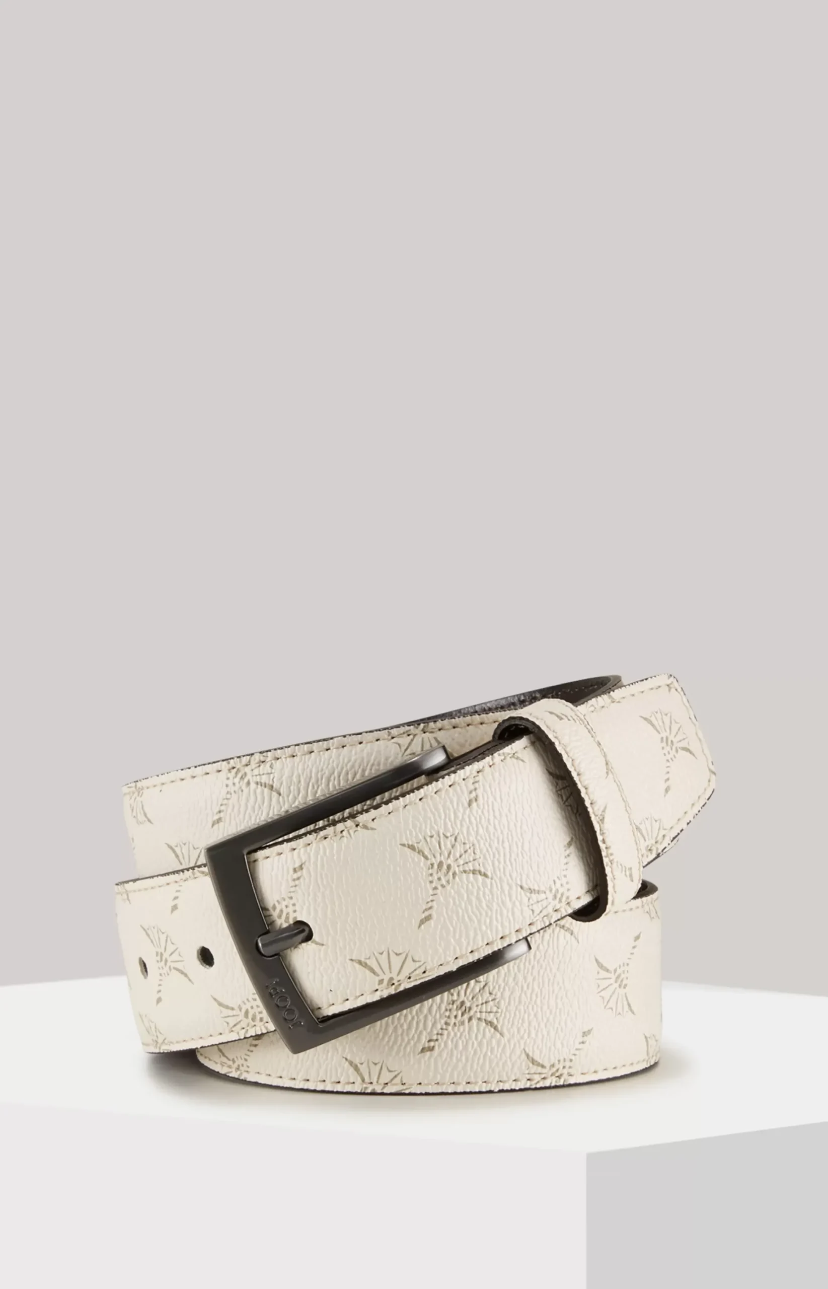 Best JOOP! Cornflower Belt in an Off-white Pattern off-white patterned