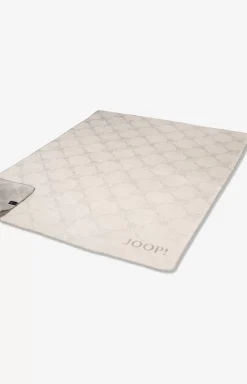 JOOP! Cornflower Double blanket in natural stone natural/stone
