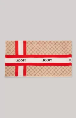 Sale JOOP! Cornflower Scarf in Beige/ red