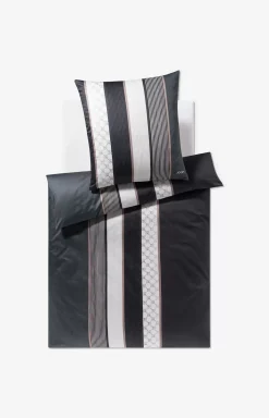 JOOP! Cornflower stripes bedlinen, deep stone