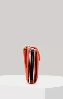 Online JOOP! Cortina C-Four Card Holder in orange