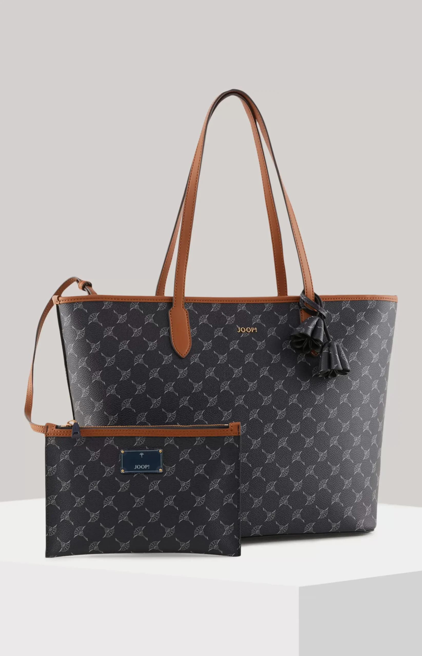 Online JOOP! Cortina Lara Midi Shopper in dark blue