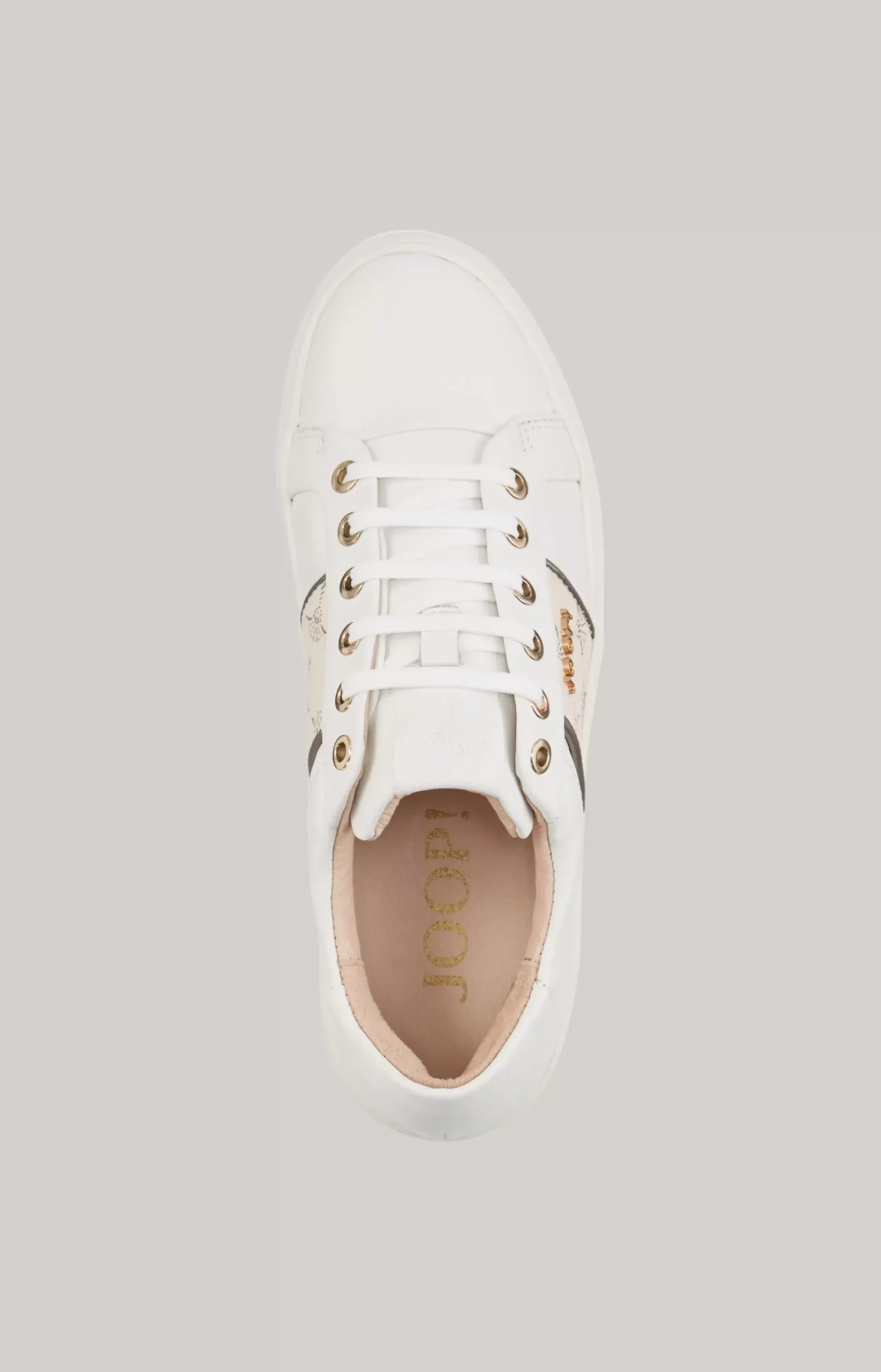 Online JOOP! Cortina Lista Coralie Trainers in Off-white/Rosé offwhite/rosé
