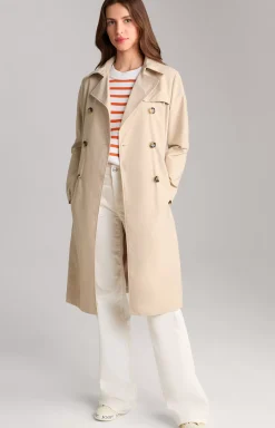 Clearance JOOP! Cotton Knit Jumper in Stripes orange/white