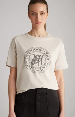 Clearance JOOP! Cotton T-shirt in beige