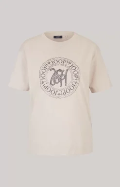 Clearance JOOP! Cotton T-shirt in beige
