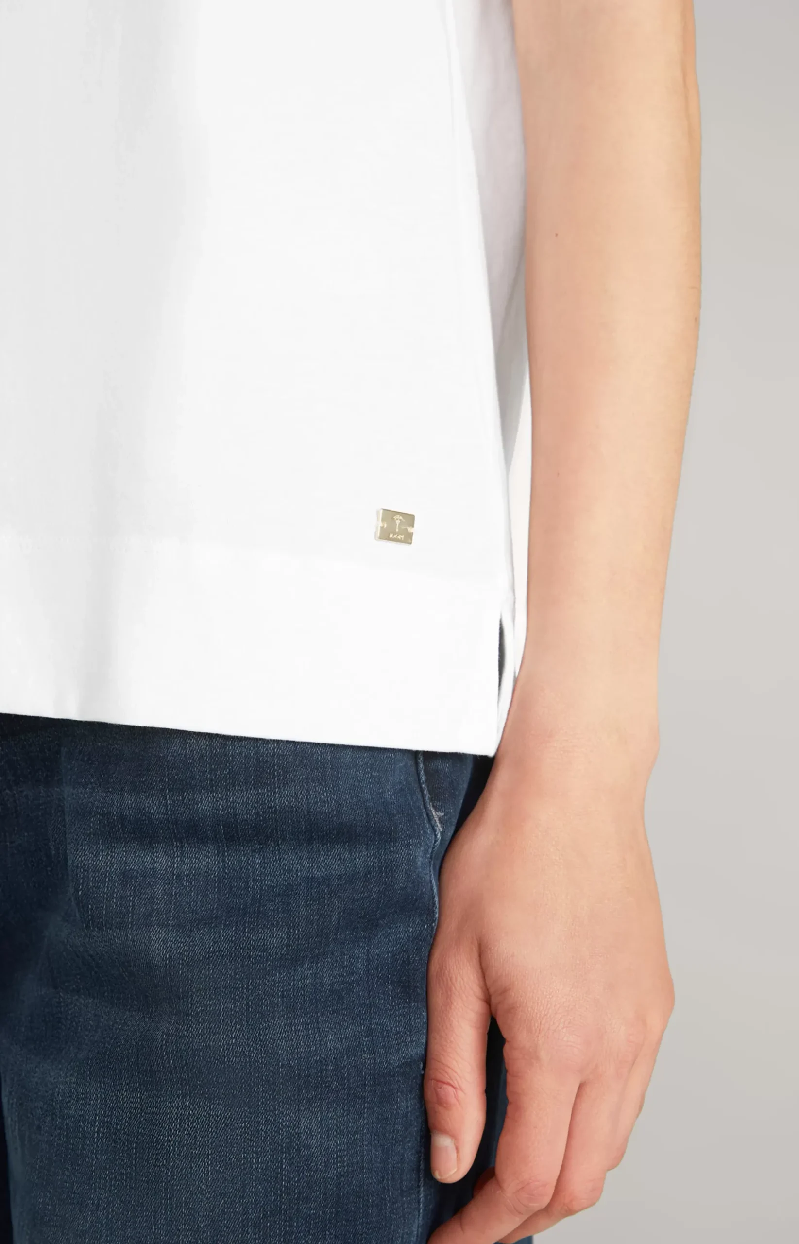 JOOP! Cotton T-Shirt in white
