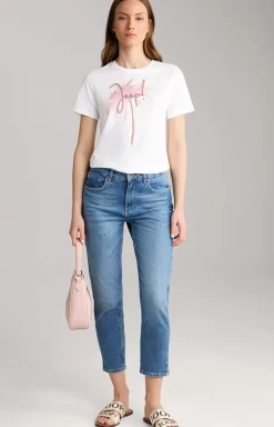 Best JOOP! Cotton T-shirt in /Dusky Pink white