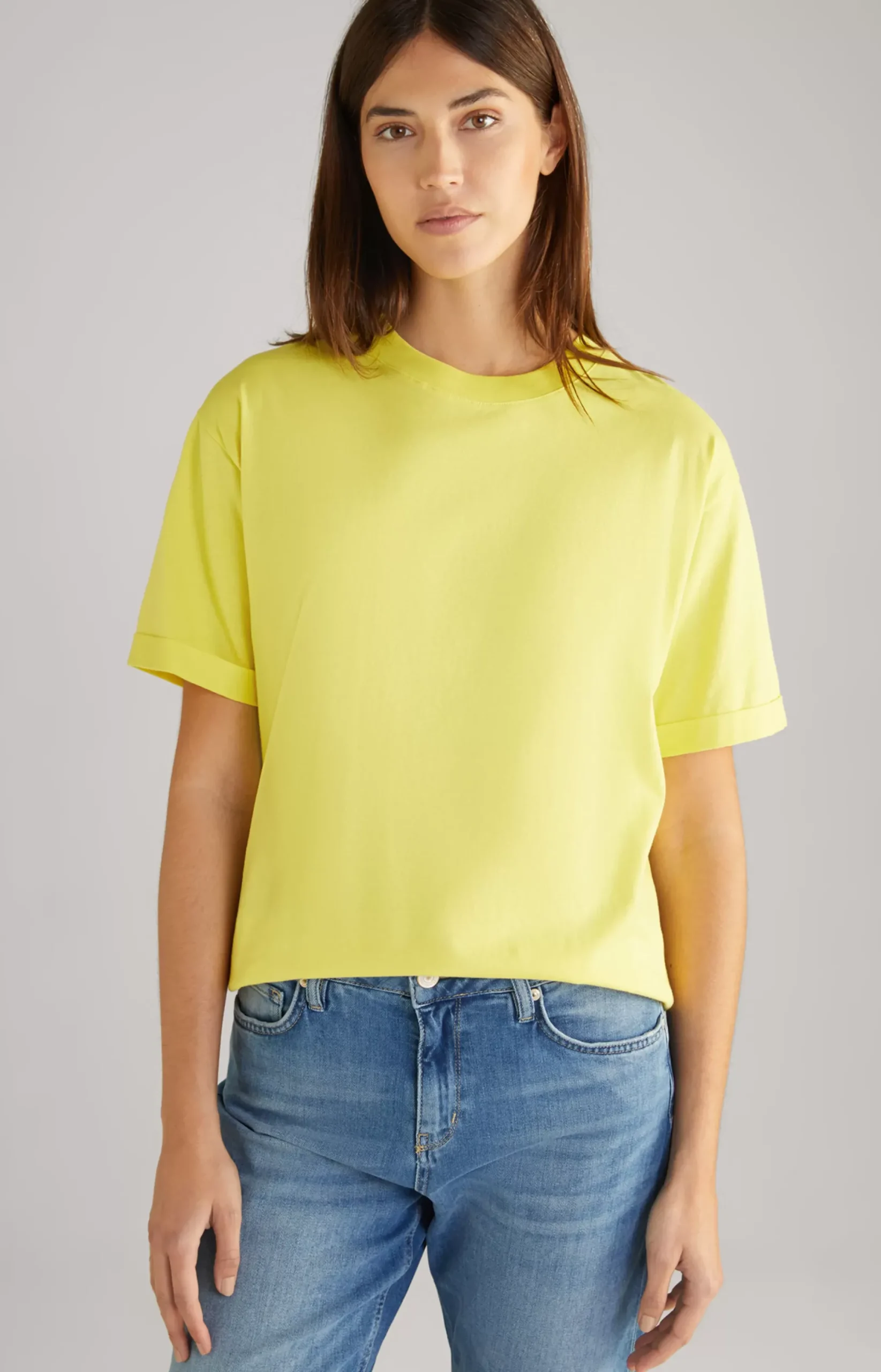 Hot JOOP! Cotton T-Shirt in yellow