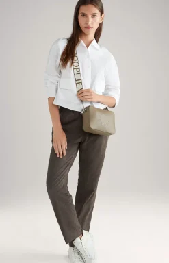 Discount JOOP! Cotton Twill Blouse in white