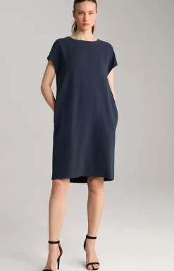 Outlet JOOP! Crêpe Dress in navy