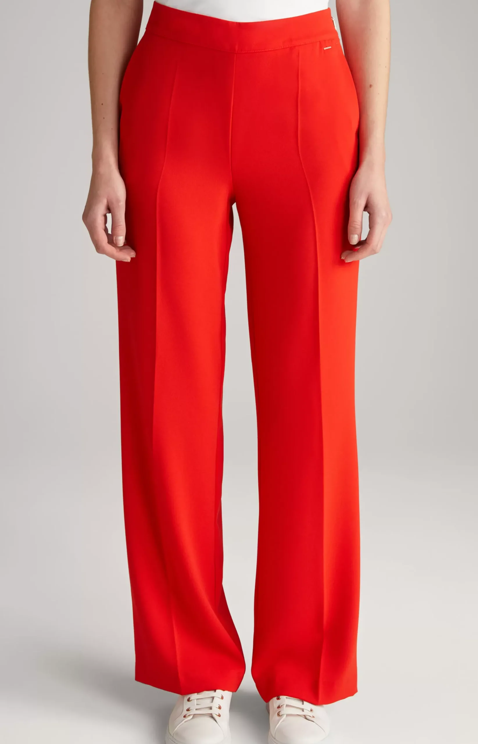 Discount JOOP! Crêpe Marlene Trousers in red