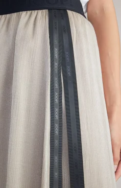 Online JOOP! Crêpe Organza Skirt in beige