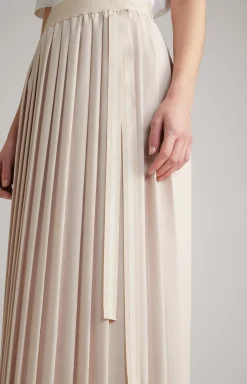 JOOP! Crêpe Skirt in Champagne beige