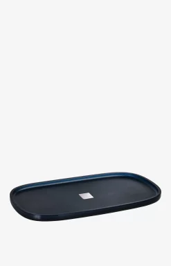 JOOP! Crystal line large tray dark blue