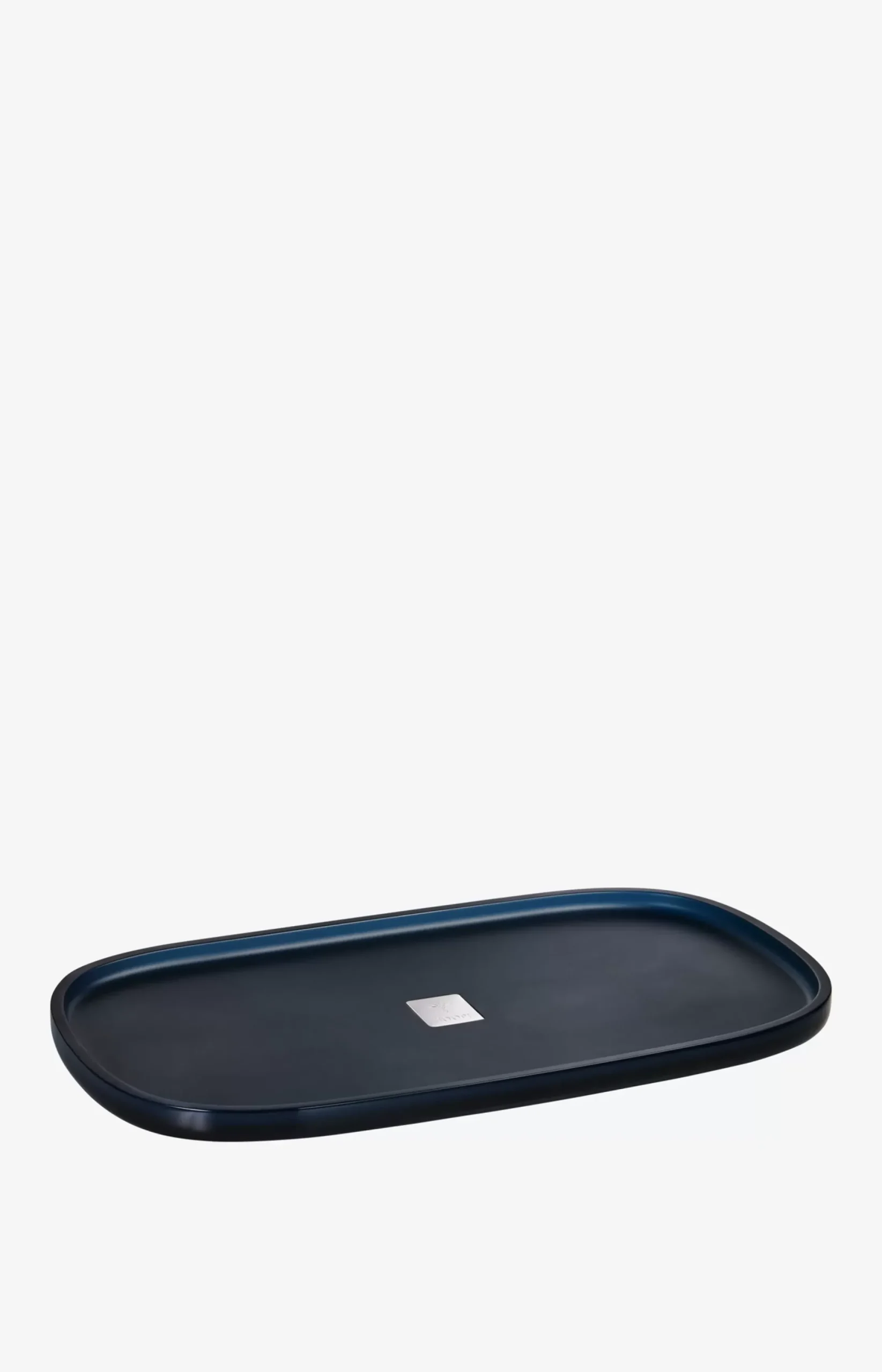 JOOP! Crystal line large tray dark blue