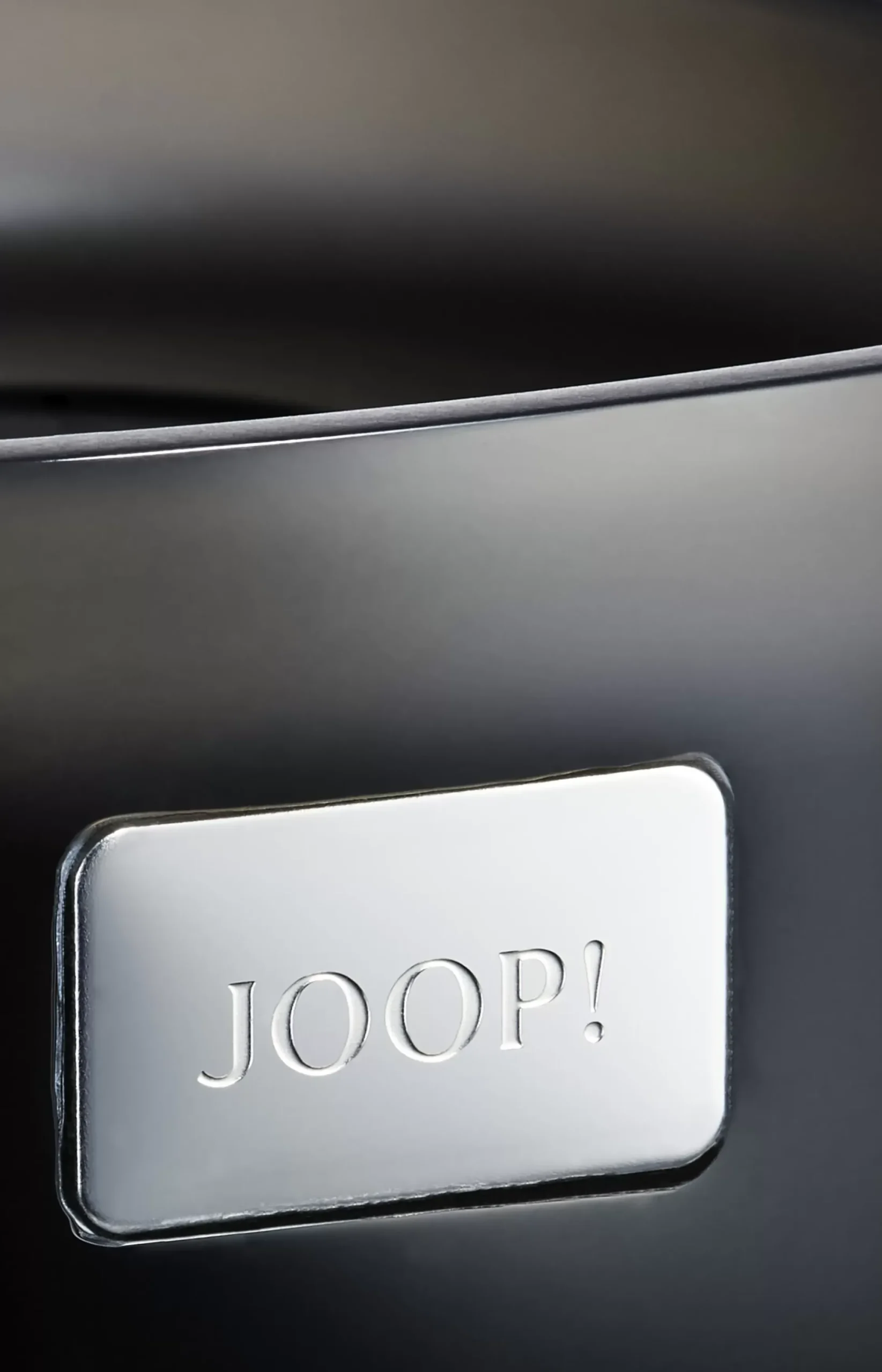 JOOP! Crystal Line soap dish in Anthracite