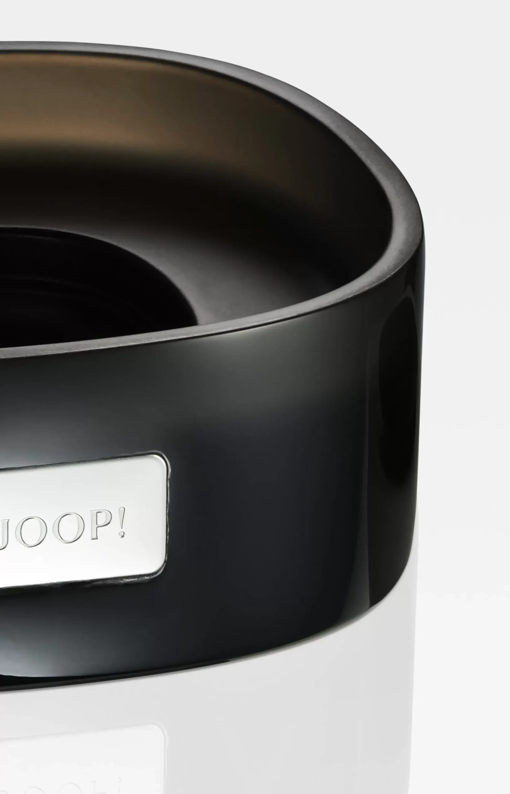 JOOP! Crystal Line soap dish in Anthracite