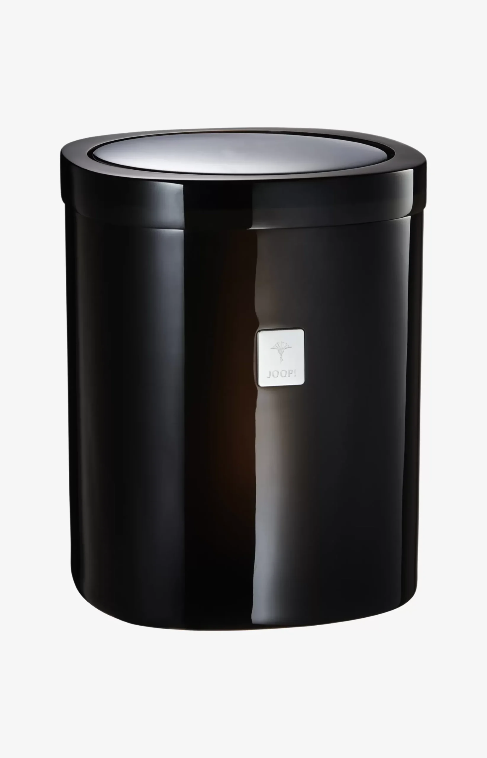 Sale JOOP! Crystal Line storage bin with swivel lid in anthracite plain anthracite