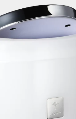 Hot JOOP! Crystal Line storage bin with swivel lid in White