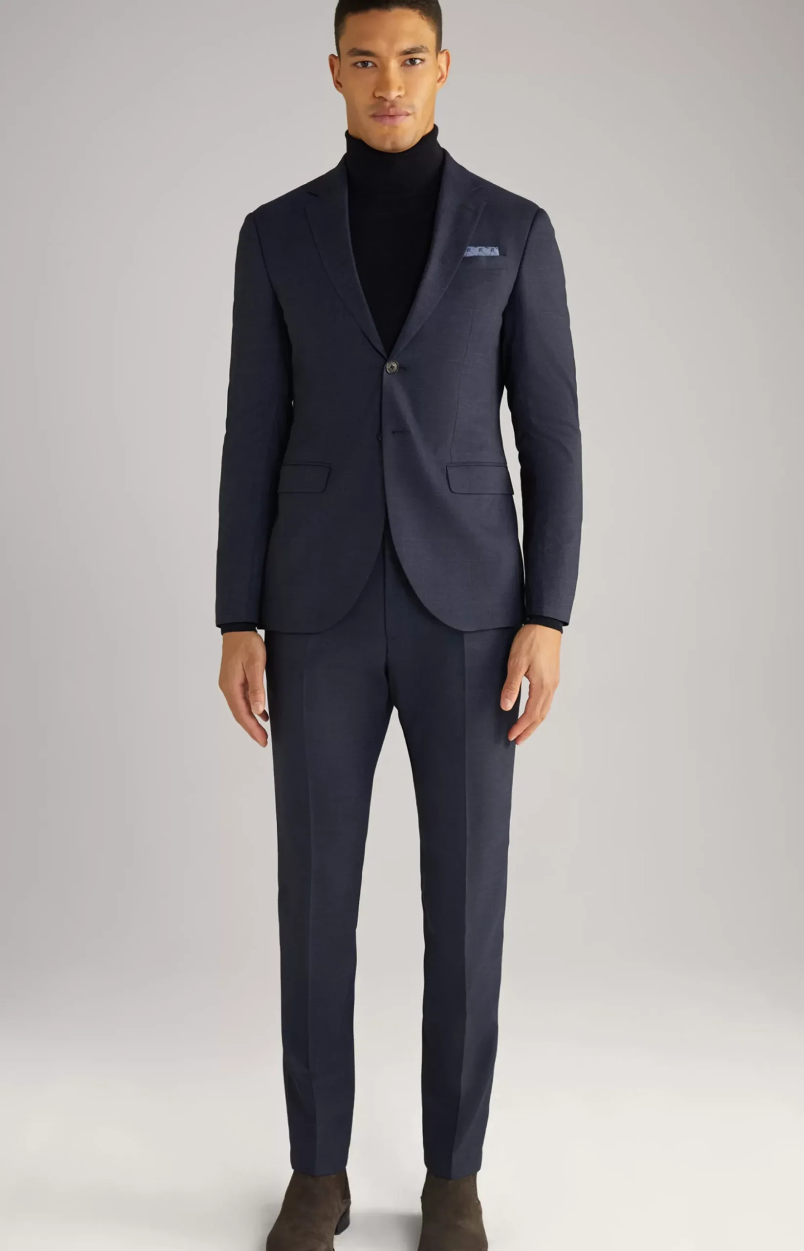 Online JOOP! Damon-Gun Suit in Dark Blue Check dark blue checked