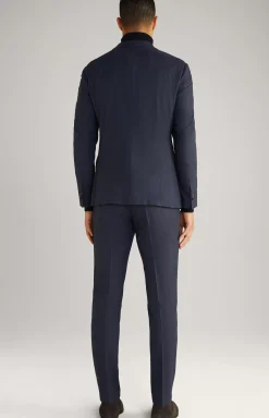 Online JOOP! Damon-Gun Suit in Dark Blue Check dark blue checked