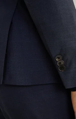 Online JOOP! Damon-Gun Suit in Dark Blue Check dark blue checked