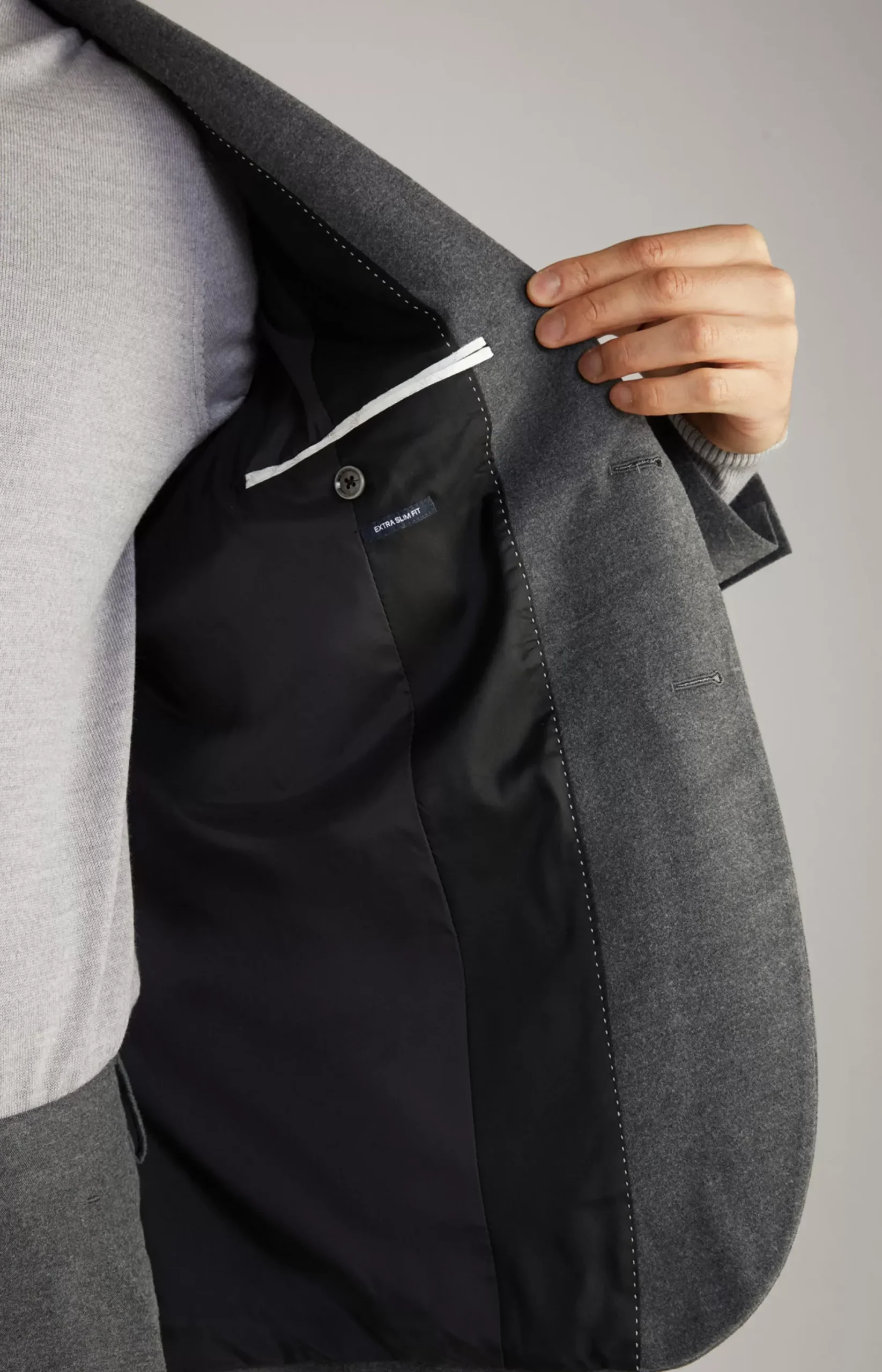 Outlet JOOP! Damon-Gun Suit in Grey Mélange grey melange