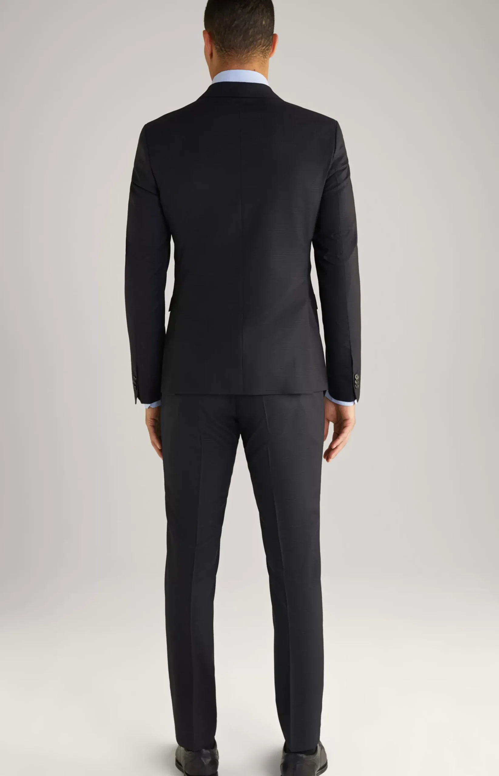 Clearance JOOP! Damon-Gun Virgin Wool Suit in Check navy