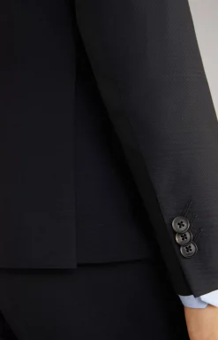 Clearance JOOP! Damon-Gun Virgin Wool Suit in Check navy