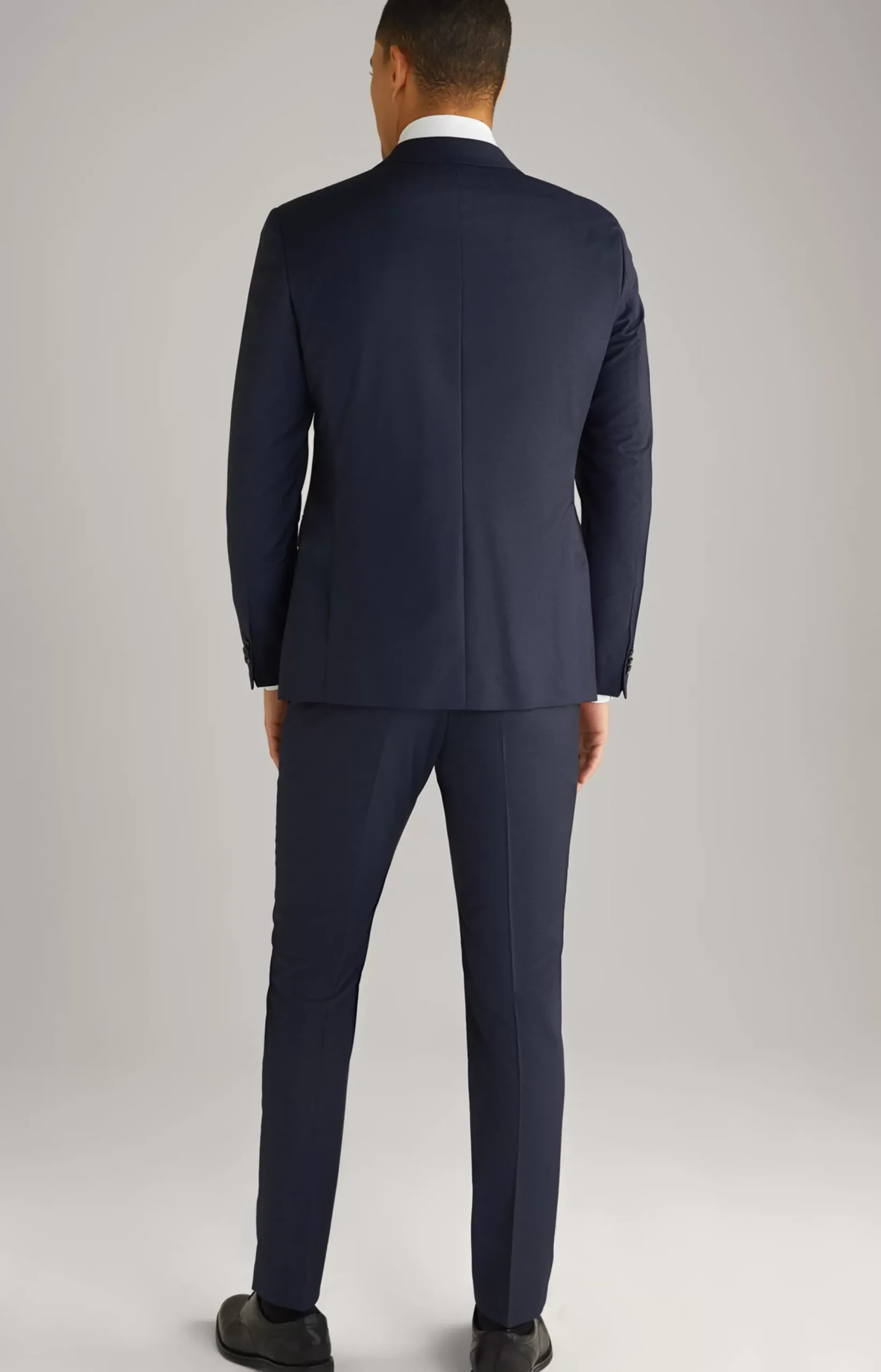 Outlet JOOP! Damon-Gun Virgin Wool Suit in Textured blue